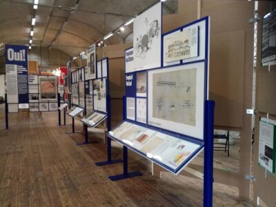 Mostra "Cold war and architecture" all'Architekturzentrum (© Flavia Foradini)