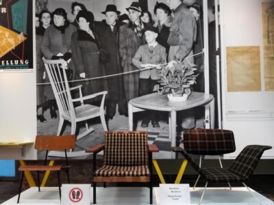 Mostra "Cold war and architecture" all'Architekturzentrum (© Flavia Foradini)