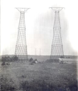 Vladimir Shukhov, tralicci di supporto per le linee dell'energia elettrica (1929 - Archivio RAS)