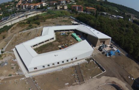 vista complessiva di cantiere