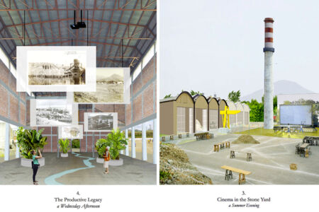 Progetto vincitore: «Landscape in between» (Metaxia Markaki e Simona Ferrari)