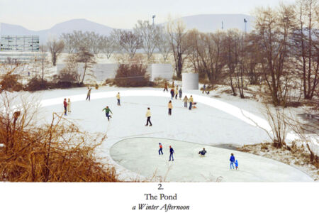 Progetto vincitore: «Landscape in between» (Metaxia Markaki e Simona Ferrari)