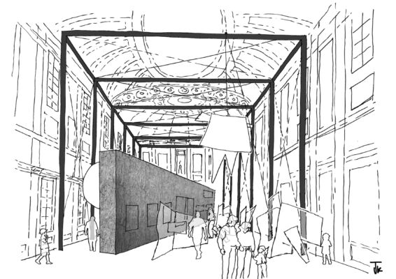 Sketch (© Junko Kirimoto)