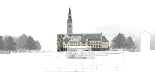 "Atlas", sezione (© JKMM Architects)