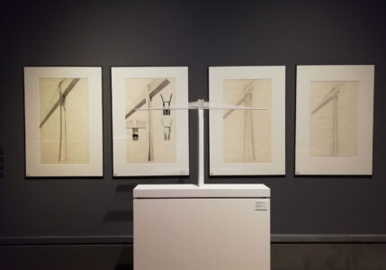 Disegni e modellini della mostra "Santiago Calatrava. Nella luce di Napoli" (© Davide Vargas)