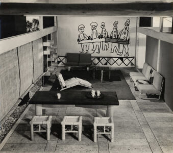 Charlotte Perriand, allestimento della mostra a Tokyo, 1941 (© Adagp - Parigi 2019)