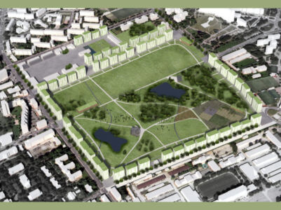 Studio Freyrie e Flores, masterplan per l’area di Piazza d’armi a Milano