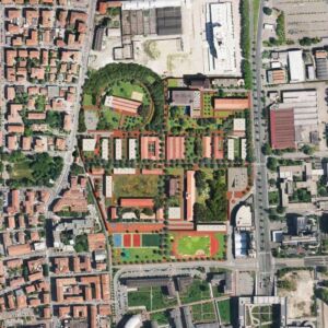 Studio Dogma, planimetria del progetto vincitore del concorso per la Caserma Sani a Bologna (2017)