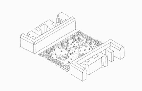 Israels Plads, Copenaghen, visto come un tappeto urbano