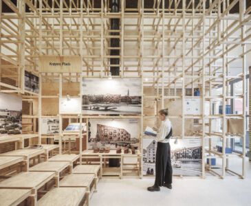 Allestimento mostra “Our Urban Living Room”, Berlino 2020