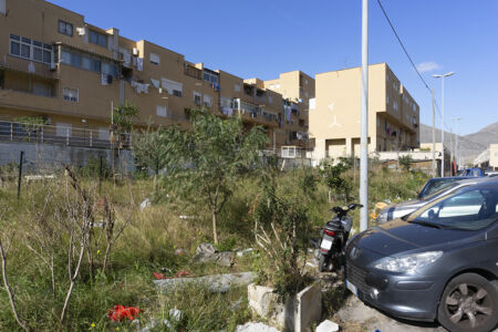 Quartiere ZEN, il giardino realizzato durante "Manifesta" (© Archivio AutonomeForme)