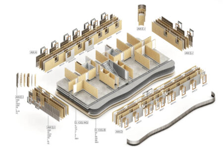 Esploso tecnico, Hoffnungshaus Rohrackerweg (©andOFFICE)