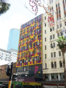 Pioneer Place in Pixley Street (Design Workshop, 2016)