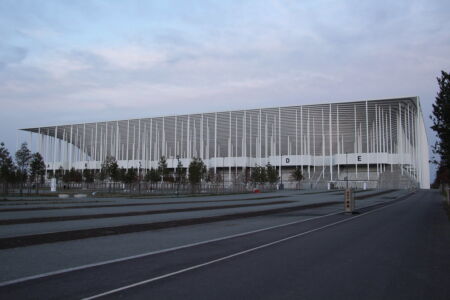 Lo stadio Matmut Atlantique di Herzog & De Meuron aperto nel 2015 (© Fred Romero)