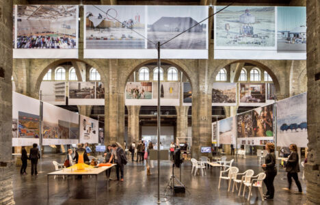 La mostra Constellation.s al centro di architettura Arc en rêve nel 2016 (© Rodolphe Escher)