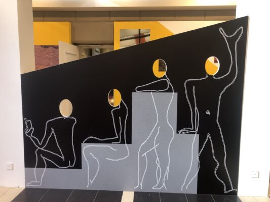 The Playground Project, dettaglio stanza giochi à la LeCorbusier (©Daniela Völkel)