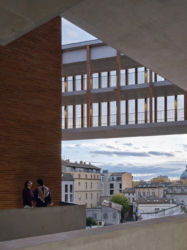 Université Toulouse 1 Capitole, School of Economics - Photo © Dennis Gilbert - Courtesy of the Pritzker Architecture Prize