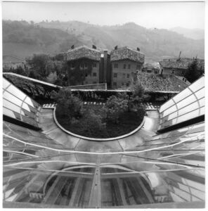 Trasformazione dell'ex orfanotrofio in Facoltà di Magistero a Urbino, 1969-76 (foto di Giorgio Casali - Università Iuav di Venezia, Archivio Progetti, fondo Giorgio Casali)