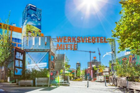 L'ingresso del quartiere (© Urkern/2020 Ivana Bilz)