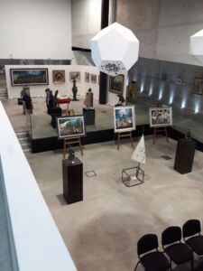 Aree espositive del museo di Pitagora a Crotone progettato da OBR