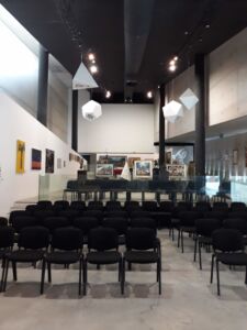 Aree espositive del museo di Pitagora a Crotone progettato da OBR