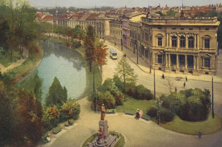 Koebogen, veduta storica dell'area