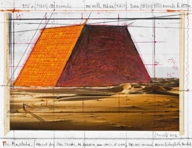 La mastaba di Abu Dhabi (© Christo)