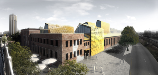 Progetto vincitore del concorso per le ex Fonderie riunite