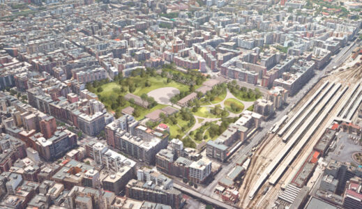 Studio Fuksas, Parco e polo delle arti nell'ex caserma Rossani