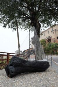 Johannes Pfeiffer, "Terra bosco", Pocapaglia, edizione 2019 (foto Mattia Gaido)