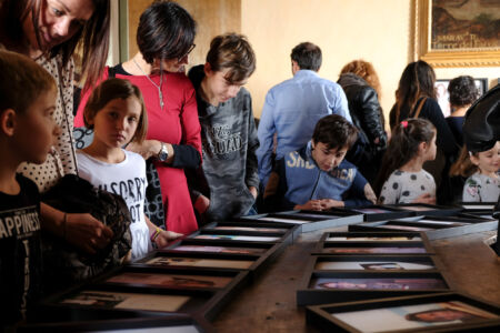 Simone Martinetto, "Passaggio di consegne", Govone, edizione 2018 (foto Mattia Gaido)
