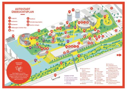 Illustrazione con vista d'insieme dell'Autostadt di Gunter Henn (©VW_page-0001)