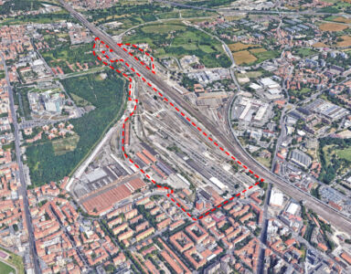 Inquadramento urbano dell'area (© Studio Performa A+U)