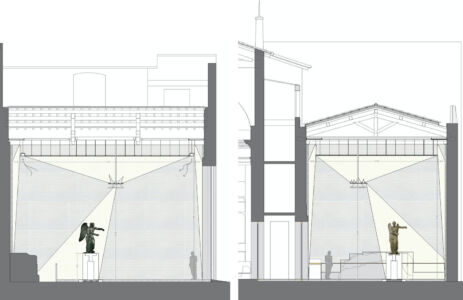 Juan Navarro Baldeweg, sezione dell'allestimento della Vittoria alata nel Capitolium