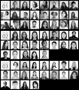 Gli studenti iscritti al workshop "Landscape off limits"