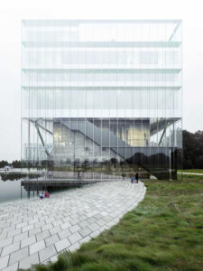 Il progetto del Wadden Sea World Heritage Centre, Wilhelmshaven, Germania, 2021 (©Dorte Mandrup A/S)