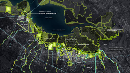 Field Operations, progetto South Bay Sponge, California (www.resilientbayarea.org/south-bay-sponge)
