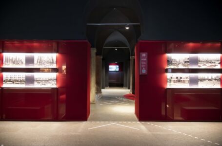 Un allestimento della mostra "China goes urban" (foto di Giorgio Perottino)