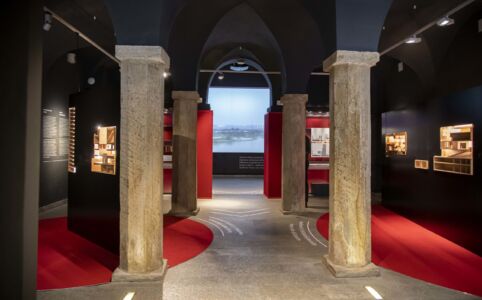 Un allestimento della mostra "China goes urban" (foto di Giorgio Perottino)