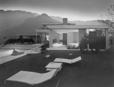Richard Neutra, Kaufmann Desert House a Palm Springs, California (1946-47; foto Courtesy Julius Shulman photography archive, 1936-1997)