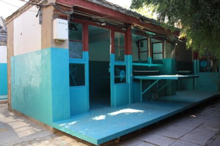 Baitasi Remade: “Hutong Playground”, installazione curata nel 2017 dal Politecnico di Torino e École Polytechnique Fédérale de Lausanne - EPFL (©Silvia Lanteri, foto di Silvia Lanteri)