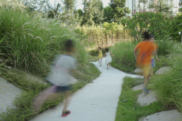 Zhongkang Road Art Container: progetto dello spazio verde di Zizu Studio (©Shenzhen Center for Design)