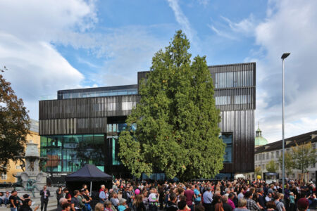 ARGE Strolz + Dietrich | Untertrifaller, Haus der Musik (fonte: Wikimedia Commons)