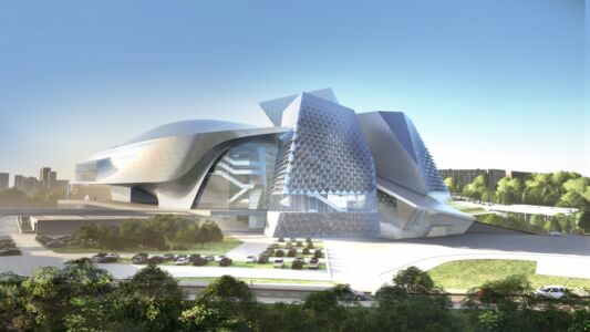 Coop Himmelb(l)au, progetto per un centro culturale a Kemerovo