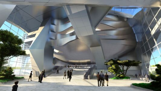 Coop Himmelb(l)au, progetto per un centro culturale a Kemerovo