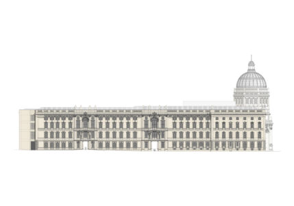 Prospetto dirimpetto al Lustgarten (© SHF, Architect: Franco Stella)