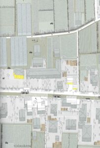 east-west filament axonometric plan detail