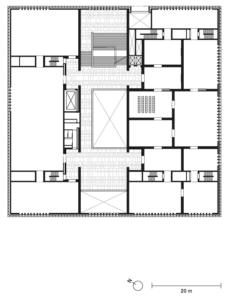 Pianta piano primo
(© David Chipperfield Architects)