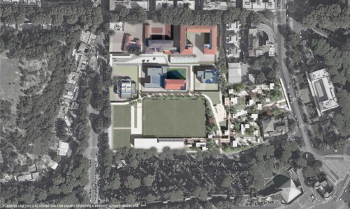 Riqualificazione di Testaccio, planimetria