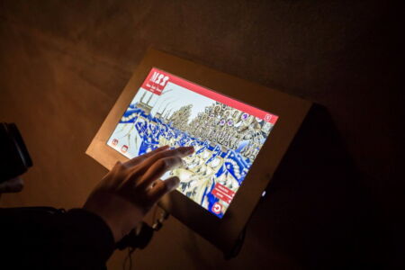 La postazione “Tempo prezioso” al Museo Poldi Pezzoli di Milano